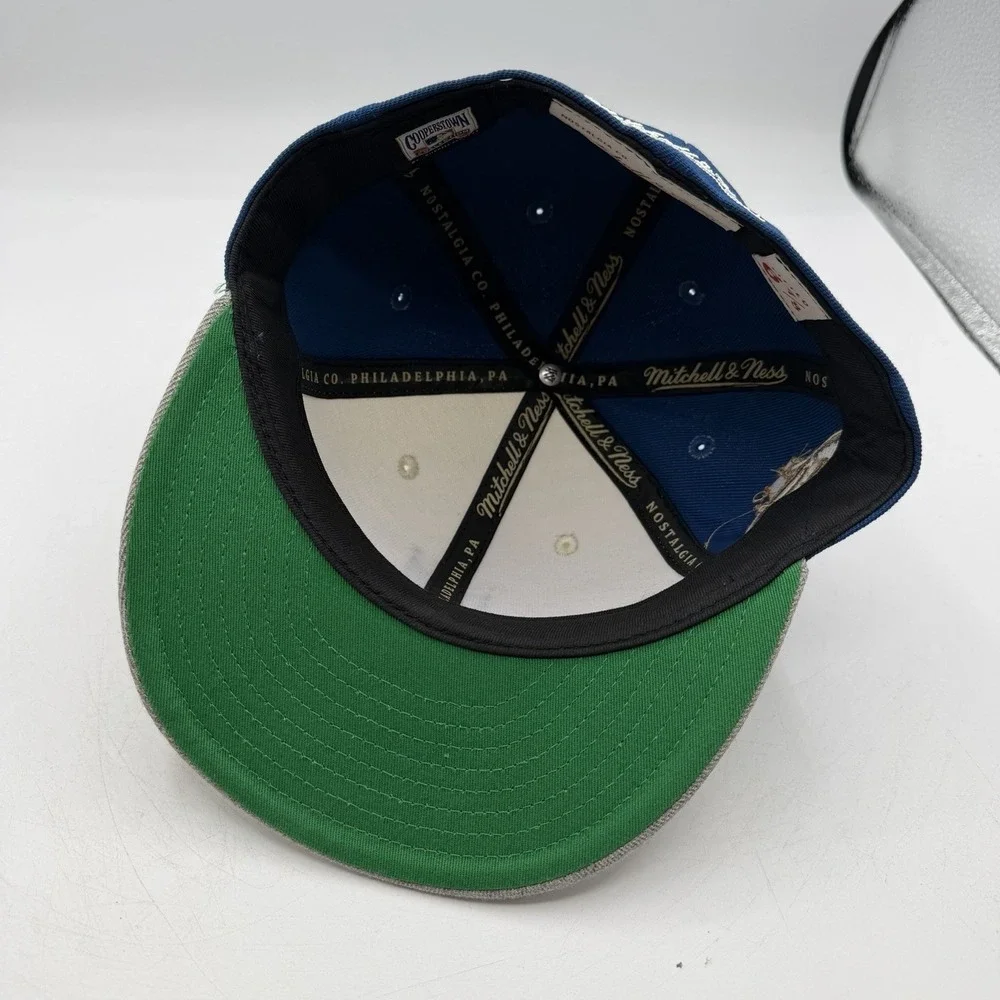 Mitchell & Ness Kansas City‎ Royals Hat Cap Sz 6 7/8 Liberty Fit 50 Years Patch